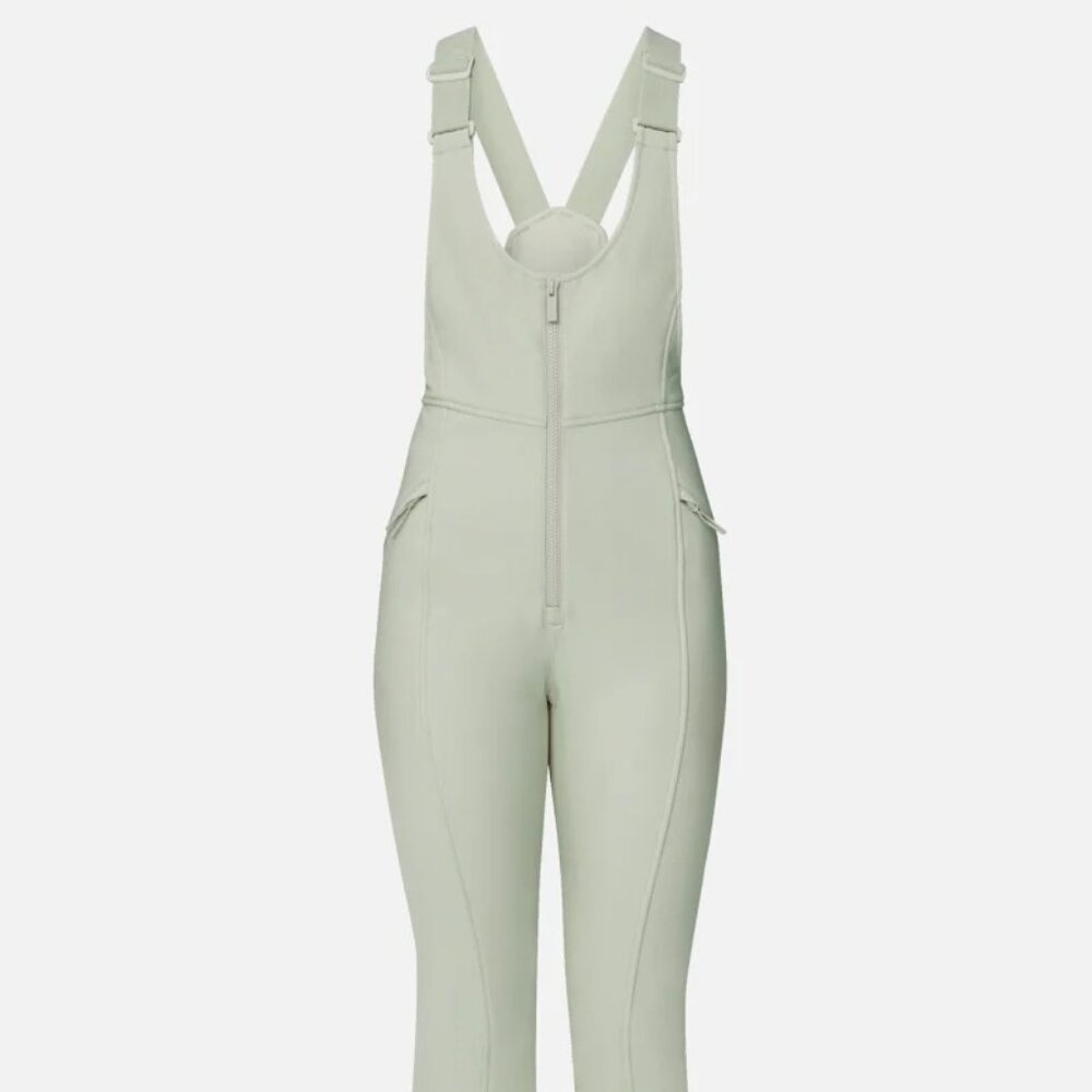Halfdays Isabel Soft Shell Bib Pant (Sage Green)